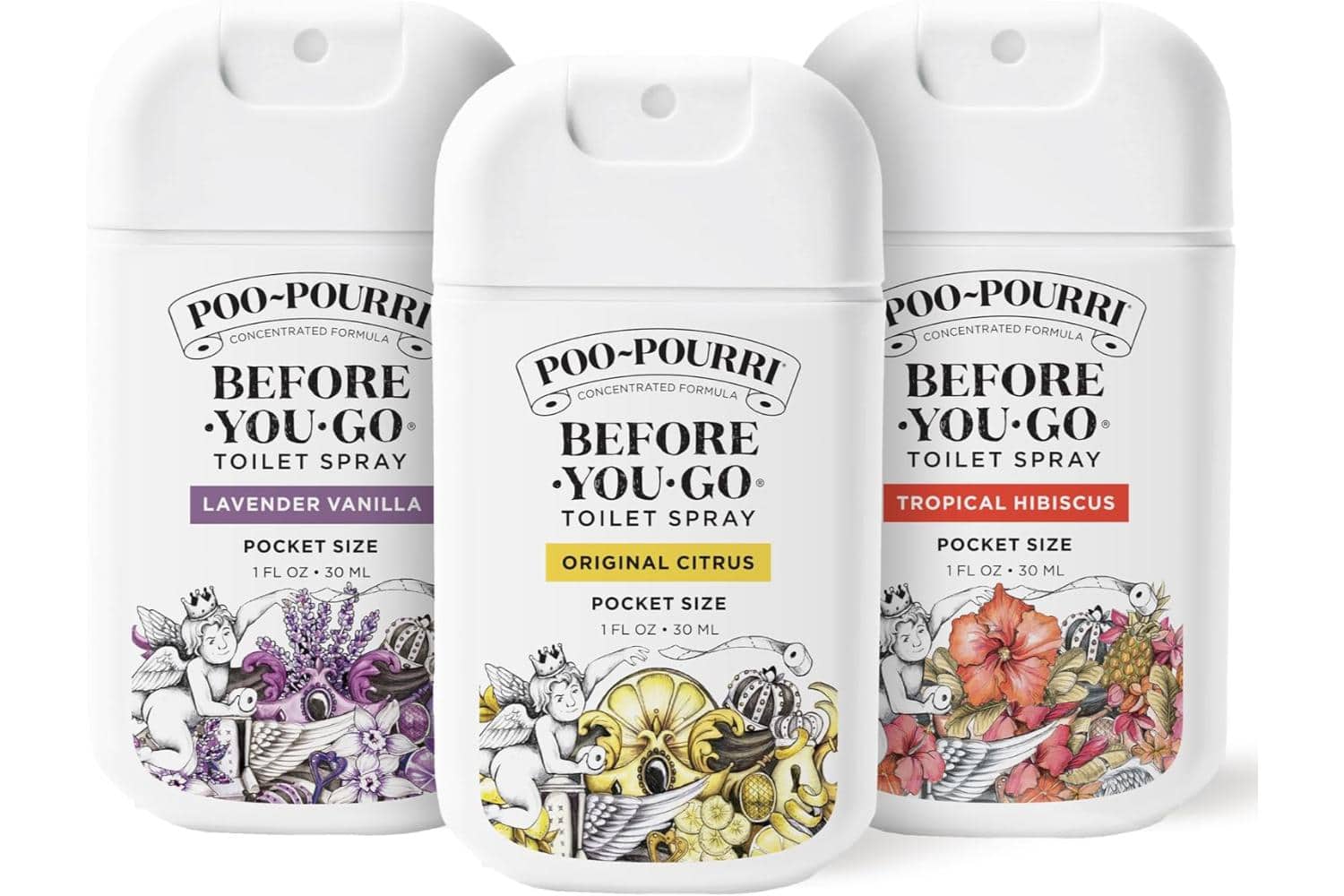 Poo-Pourri Before-You-Go Pocket Toilet Spray