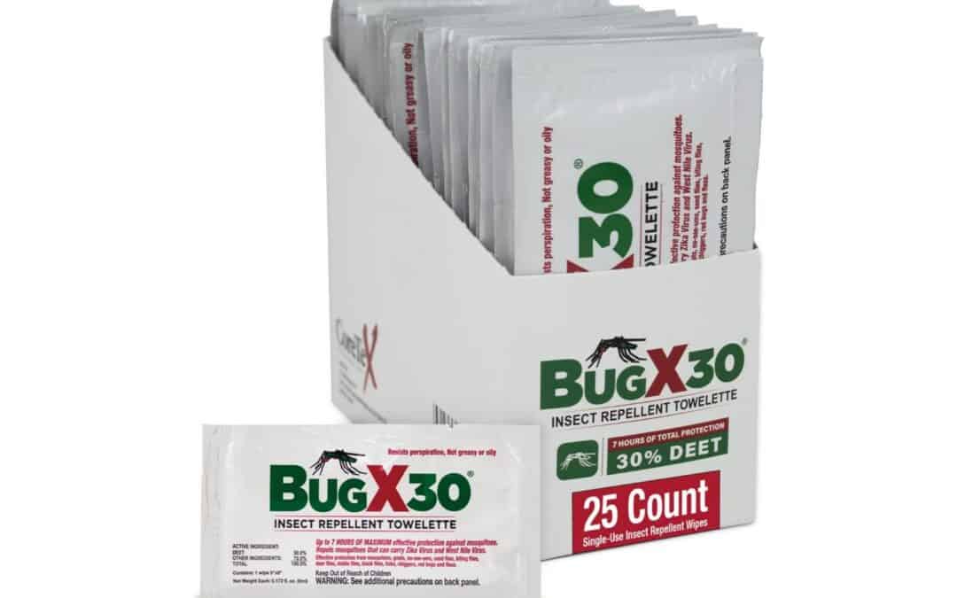 Repellent Wipes with 30% DEET