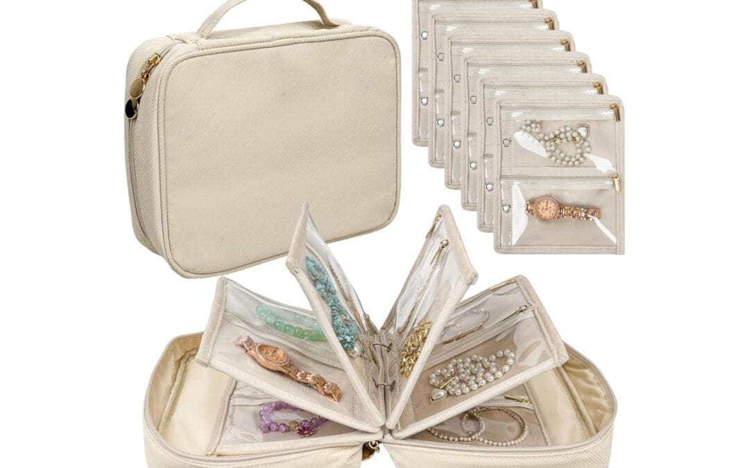 Travel Jewelry Organizer Case